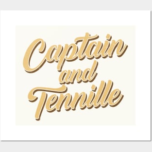 Captain & Tennille --- Retro Design Posters and Art